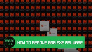 How to Get Rid of 000exe  Malware Removal Tutorial [upl. by Loresz]