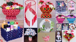 19 News Paper  Craft Idea  DIY Room Decor 2019  DIY Projects [upl. by Ahsila461]