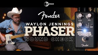 Sound Check Fender Waylon Jennings Phaser Countrystyle Modulation [upl. by Phillipe]