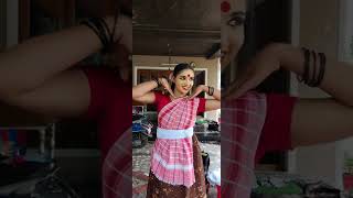 FOLK DANCE MAKEUP  NITHYATHI NRUTHAKALALAYA [upl. by Potash]