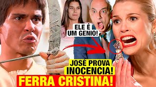 ALMA GÊMEA José Aristides TEM IDEIA GENIAL prova INOCÊNCIA e DESMASCARA CRISTINA Resumo de hoje [upl. by Cummins]