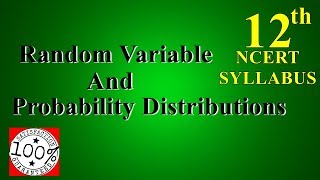 Q98 ProbabilityRandom Variable and its Probability Distributions Class 12 NCERT Syllabus Important [upl. by Lisab]