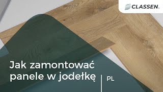 Jak zamontować panele w jodełkę CLASSEN Manor Ville [upl. by Lyndell]