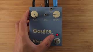 Kingsley Squire 86  Tone Shaping Preamp [upl. by Elsbeth]