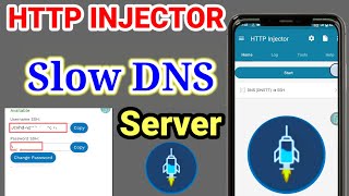 How to setup HTTP injector slow DNS server settings for secure browsing [upl. by Mauldon]