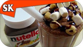 NUTELLA SMOOTHIE  Smoothie Tuesday 035 [upl. by Llerrej]