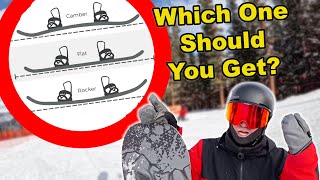 Snowboarding EVERY Snowboard Profile in One Day [upl. by Lassiter]