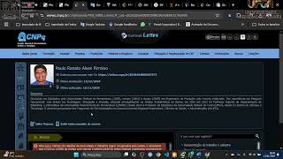 Download do Currículo Lattes em XML v2 [upl. by Vivyanne286]