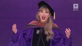 NYUs 2022 Commencement Speaker Taylor Swift [upl. by Marigold]