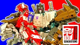 Transformers Bruticus 100 Step Combiner Wars Decepticon Robot Review Build amp Fight [upl. by Nalyorf]