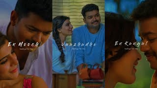 Unnale En Jeevan  Theri  Vijay Samantha Full screen WhatsApp status  Tamil song whatsapp status [upl. by Naux]