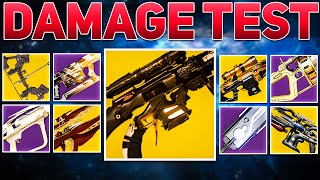 What is the BEST DPS for Salvations Edge Damage Testing  Destiny 2 The Final Shape [upl. by Musetta45]