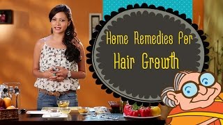 Hair Growth  Natural Home Remedies For Fast Hair Growth amp Thickness  Tips For Long Hair [upl. by Haiel]