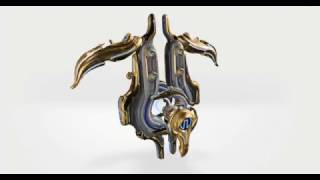 Warframe Helios Prime and Euphona Prime 3d model [upl. by Azrim493]