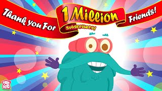 How Much Is A Million  Million Subscribers Special  Numbers  The Dr Binocs Show  Peekaboo Kidz [upl. by Saunder]