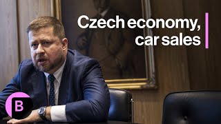 Europe Car Industry Faces Creative Disruption Warns Czech Central Bank Governor [upl. by Ydissac]