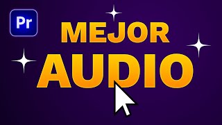 Mejora el AUDIO de tus VIDEOS en Premiere Pro [upl. by Eidnahs]