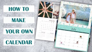 How to Make Your Own Calendar with Photos and Holidays [upl. by Annaihs]