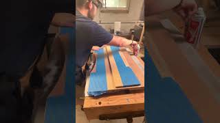 Adding a little detail woodworking tools woodshop cherry diy [upl. by Standley574]