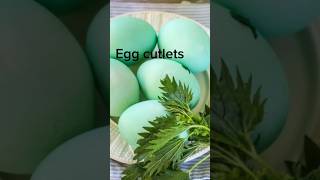 Egg cutlets 🥚 diet foodcooking menusimple shorts dietfood menulis healthyfood resept recept [upl. by Warren]