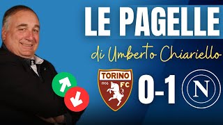 LE PAGELLE di Umberto Chiariello dopo TorinoNapoli 01  CAMPANIA SPORT [upl. by Landre]