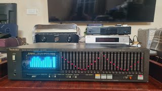 TECHNICS Stereo Graphic Equalizer With Spectrum SH8055For SaleInfinity AudioContact 94433 70602 [upl. by Samantha]