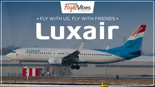 Luxair Unveiling Luxury in the Skies  World Flight Vibes [upl. by Ssilb]