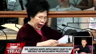 Santiago Irregularities of BasaGuidote property sale irrelevant to impeachment proceedings [upl. by Christoper]