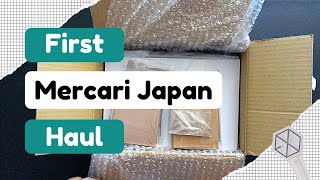 My First Mercari Japan Haul  via Japonica Market [upl. by Adeys]