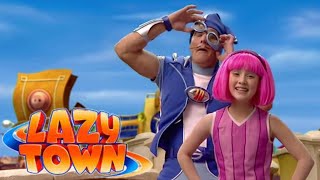 LazyTown Episodes  Theme Song Chat  Dance Review  Review [upl. by Nylsirk333]