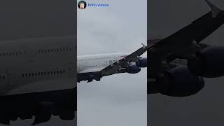 British Airways Airbus A380800 Takeoff [upl. by Vinay]