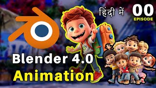 Blender 40 Full Course  3d Animation Tutorial  Learn 3d Cartoon Making [upl. by Drew722]