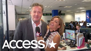 Piers Morgan Says Meghan Markle Ghosted Him After She Met Prince Harry  Access [upl. by Nahsar]