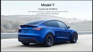 Tesla Model Y  la ristourne de 4000€ prend fin le véhicule nest donc plus aussi intéressant [upl. by Artinek]