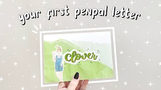 Beginners Guide To Penpaling  How To Write Your First Penpal [upl. by Bonnette735]