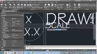 AutoCAD Demo  Using attributes in a block and creating an annotative block [upl. by Ahsatan]