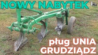 Nowy nabytek  pług Unia Grudziądz 3skibowy [upl. by Fennelly176]