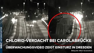 CAROLABRÜCKE ChloridVerdacht Ist das die Ursache für das EinsturzDrama in Dresden [upl. by Loesceke]