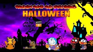 Random Anime and Cartoons Halloween Music VIdeo Part 2 [upl. by Ivie]