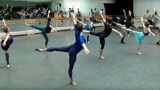 The Royal Ballet Class centre – World Ballet Day 2015 [upl. by Rossy]