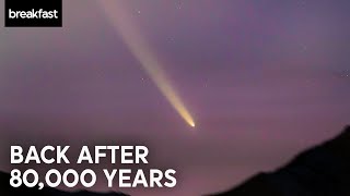 Astronomer explains best time to see amazing comet in NZ skies  TVNZ Breakfast [upl. by Esinad]