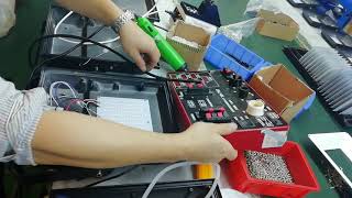 How to assemble LED Flood Light 150W in SKD [upl. by Orlene]