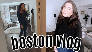 VLOG dating  life questions answered BOSTON days in my life [upl. by Aihsemaj11]