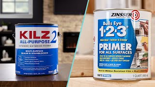 Zinsser vs Kilz Primer Making the Best DIY Primer Choice  Which One is Better 2024 [upl. by Ettenyar]