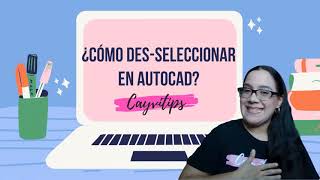 ¿Cómo desseleccionar en AUTOCAD [upl. by Nathanoj874]