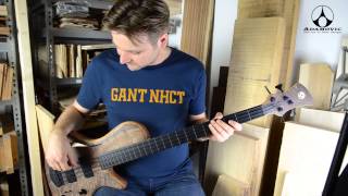 Adamovic Concept Basses quotThe Hollowquot [upl. by Stoddard]