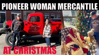 Christmas at Pioneer Woman Mercantile [upl. by Ketchum]