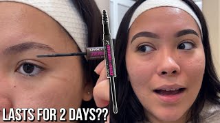 THE BEST BROW GEL NYX Zero to Brow Review  First Impression [upl. by Fabrienne]