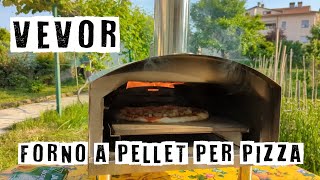 VEVOR forno a pellet eo legna per pizza da esterno Recensione e test [upl. by Eelessej74]