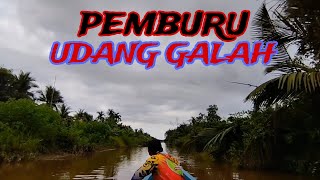 PERTUALANGAN MENCARI UDANG GALAH DISUNGAI KALIMANTAN [upl. by Phonsa319]